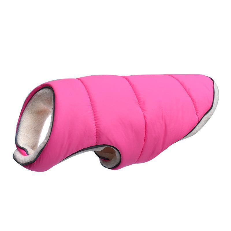 Cozycanine Reflective Winter Dog Jacket: Warm Fleece Pet Coat For Small, Medium, And Large Dogs