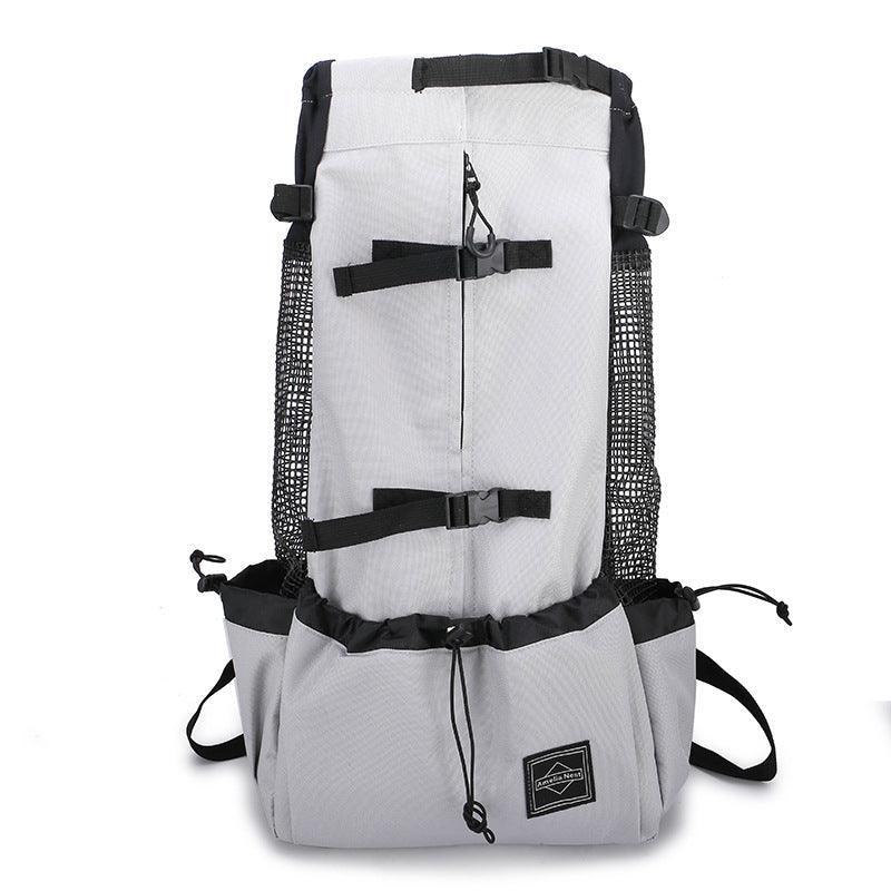 Double Shoulder Portable Pet Dog Carrier Backpack - Travel In Style With Your Furry Friend!